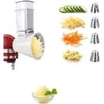 Airpro Slicer/Shredde<wbr/>r Attachments for Kitchenaid Stand Mixers, Food Slicers Che