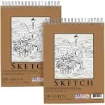 11"x14" Premium Spiral Bound Sketch Pad