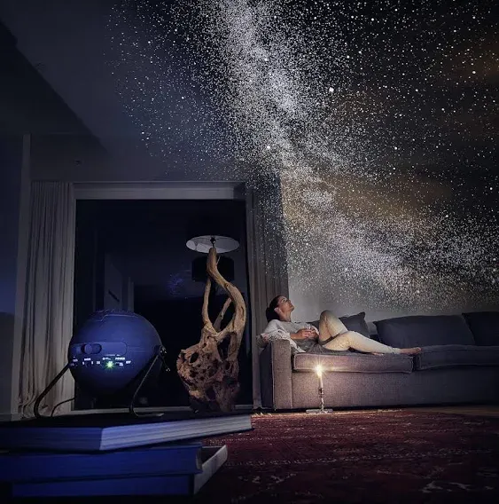 Homestar Flux (Satin Black) Home Planetarium Star Projector