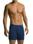 6 Hanes Blue M 32-34 Inch Boxer Briefs ComfortSoft Waistband M 80-85 CM