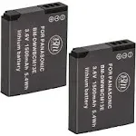 BM 2X DMW-BCM13 Batteries for Panasonic Lumix DMC-ZS40 DMC-ZS45 DMC-ZS50 Cameras