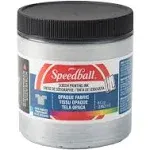 Speedball 8 oz Opaque Fabric Screen Printing Ink - Silver