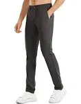 CRZ YOGA Men's Stretch Golf Pants - 31"/33"/35" Slim Fit Stretch Waterproof Outdoor Thick Golf Work Pant with Pockets