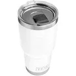 Yeti 30 oz Rambler Tumbler with MagSlider Lid, White