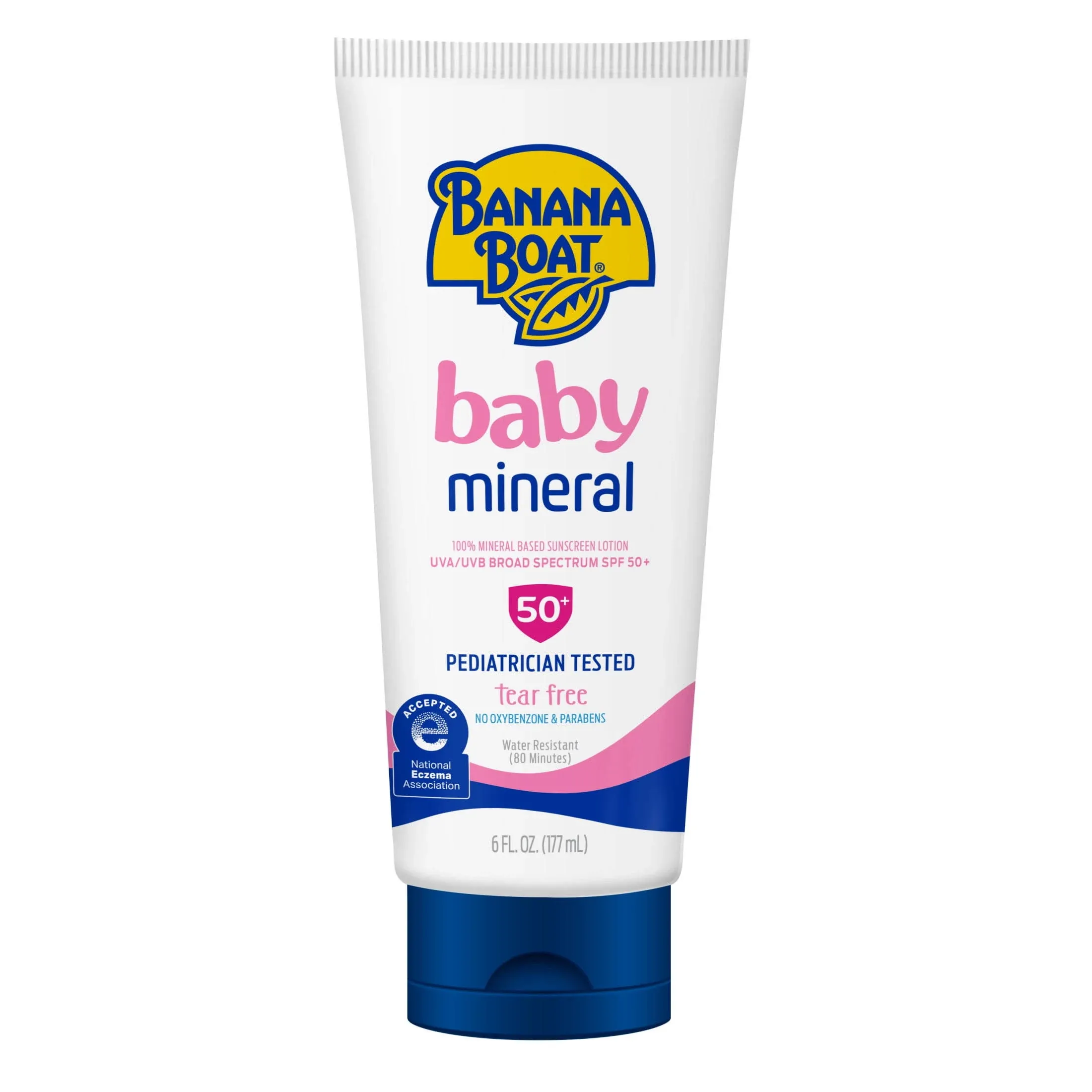 Banana Boat Sunscreen Lotion, Baby, UVA/UVB Broad Spectrum SPF 50+ - 6 fl oz