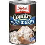 Libby's Country Sausage Gravy, 15 Ounce, Pack of 12