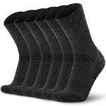 Time May Tell Mens Merino Wool Hiking Cushioning Socks For Outdoor Wool-Socks-For-Mens 3 Pack