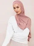 VOILE CHIC Instant Hijab Scarf For Women - Premium Jersey Head Scarf Wrap