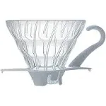 Hario V60 Coffee Dripper Glass 01 White