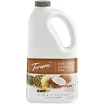 Torani Pina Colada Real Fruit Smoothie Mix - Bottle (64oz)