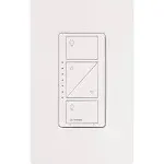 Lutron Caseta Smart Lighting Dimmer Switch for Wall and Ceiling Lights | PD-6WCL-WH | White