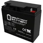 Mighty Max ML18-12 - 12V 18Ah Ups Battery replaces 17Ah Mk Battery ES17-12, ES 1