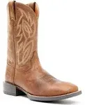 Justin Men's Canter Western Boots, Brown, 12 D