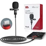 PIXEL Microphone for iPhone iPad(Apple MFi-Certified) from Mic for iPhone Live Streaming Vlogging | External Microphone for iPhone Video Recording, Compatible with Apple Lightning Devices (5ft)