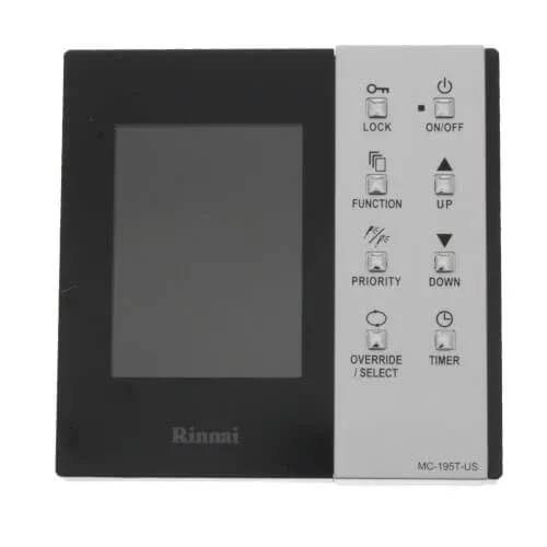 Rinnai - MC-195T-US, Small, Black/Silver