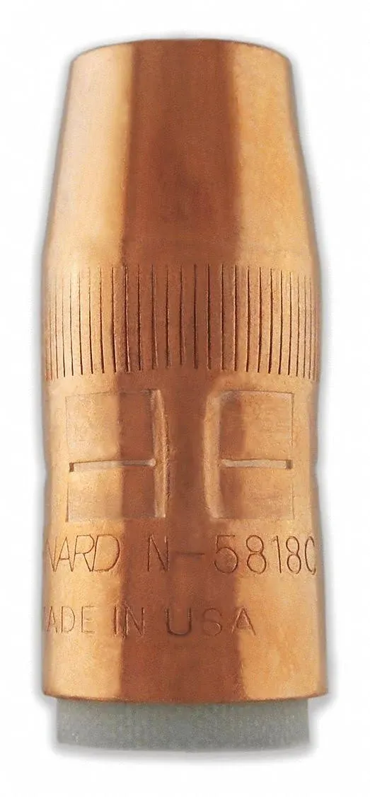 Bernard N-5818C Centerfire Nozzle Copper 5/8"