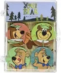 Hanna-Barbera Yogi Bear Magnet 4-Pack