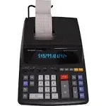 Sharp EL2196BL Two-Color Printing Calculator