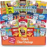 Snack box care package Candy Variety Pack snack pack60 Count Easter Gift Bask...