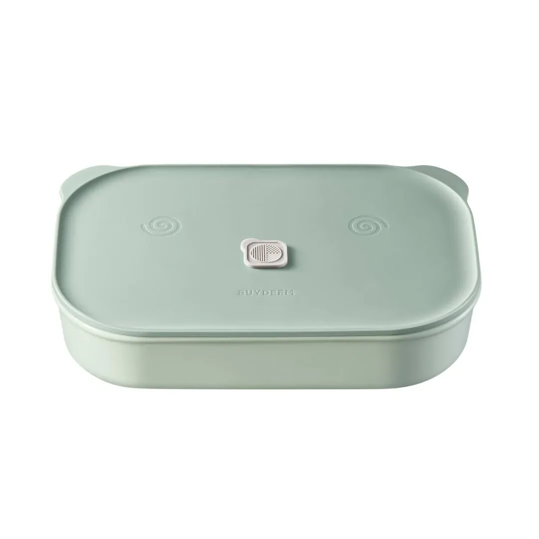 BUYDEEM Bento Lunch Box, 3.4 Cups Food Container for Kids and Adults 34oz