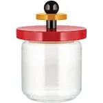 Alessi Sottsass Jar 75 CL, Red