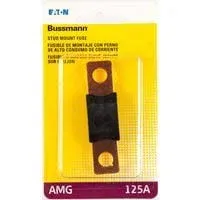 Bussmann BP-AMG-125-RP 125 Amp Bolt on AMG High Current Stud Mount Fuse