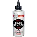 Tear Mender Instant Fabric & Leather Adhesive - 6 fl oz bottle 