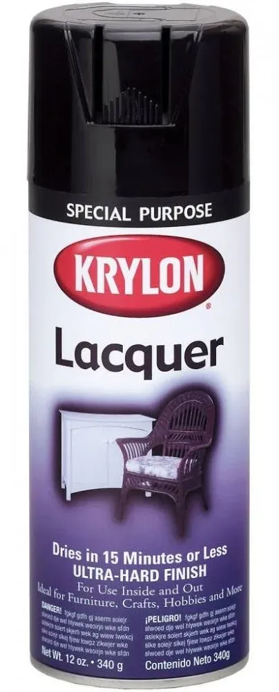 Krylon Lacquer Spray, PartNo 7032, by Krylon, Single Unit