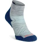 Smartwool Women's Run Targeted Cushion Ankle Socks - Light Gray