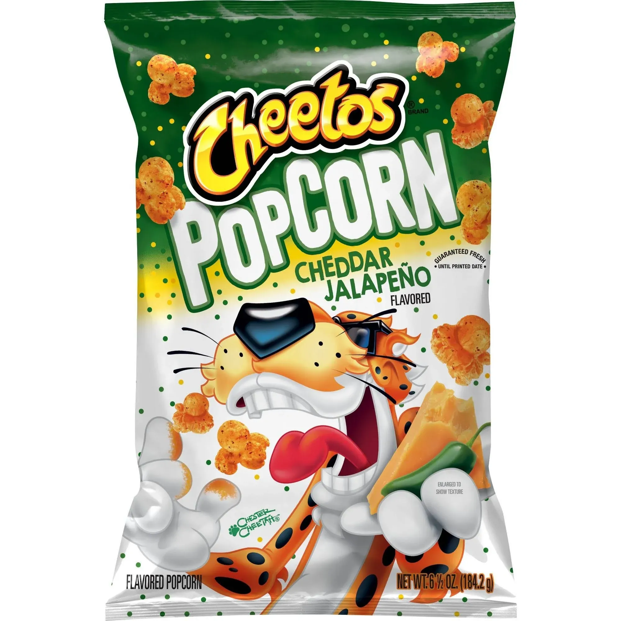 Cheetos Popcorn, Cheddar Jalapeno Flavored - 6.5 oz