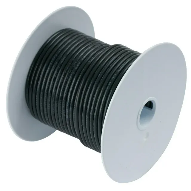 Ancor 250 ft. Black Marine Grade Tinned Copper Primary Wire 12 AWG