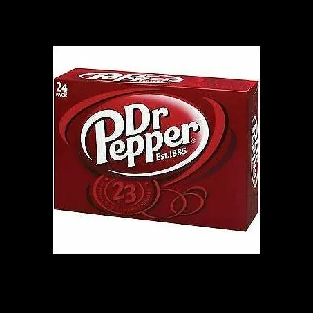  Dr Pepper Soda, 12 fl oz, 24 pack 