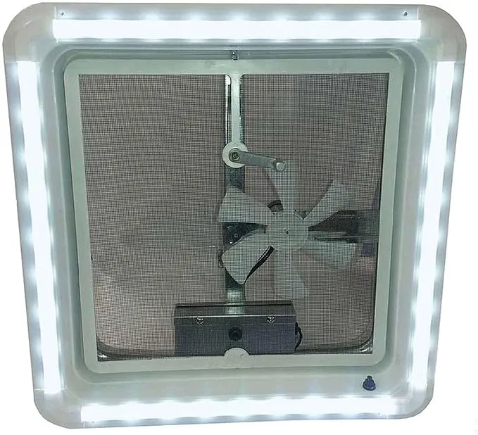 RV Chandelier LED Vent Trim Ring