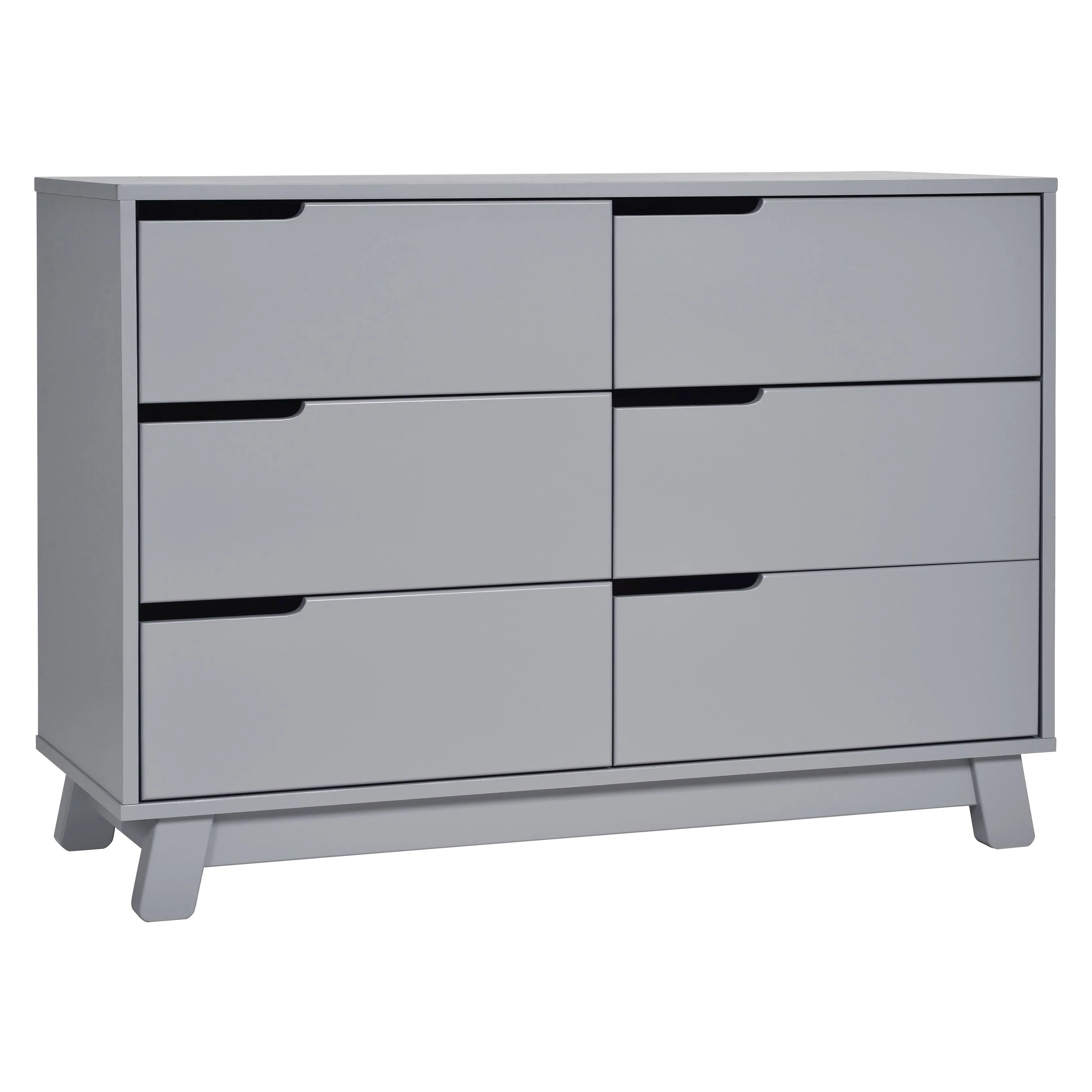 Hudson 6-Drawer Assembled Double Dresser | Cove Blue