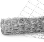 Fencer Wire 3 ft. x 50 ft. 14-Gauge Welded Wire Fence with Mesh 2 in. x 4 in.