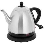 Chantal 4 cup Brushed Stainless Steel Electric Tea Kettle ~ Brand New In Box