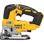 DEWALT Motosierra Inalámbrica 20V MAX XR DCS334B, Velocidad de 3200 Cuchillas, Motor sin Escobillas, Luz LED (Solo Herramienta Desnuda)