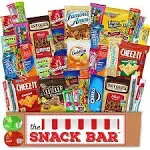 Snack Box Variety Pack (40 Count) Candy Gift Basket