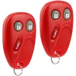 Key Fob Keyless Entry Remote fits 2003-2006 Chevy Tahoe Suburban Silverado Avalanche Equinox SSR / GMC Sierra Yukon / Cadillac Escalade / Hummer H2 / Pontiac Torrent / Saturn Vue (LHJ011), Set of 2