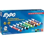 EXPO&#174; Low-Odor Dry Erase Marker Office Value Pack, Broad Chisel Tip, Assorted Colors, 192/Pack ;