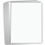 White Cardstock Paper - 8 1/2 X 11&#034; 65 Lb Cover Card Stock (50 Pack)