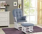 Angel Line Windsor Glider and Ottoman