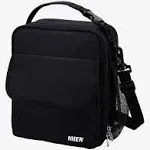 MIER Lunch Box for Kids Insulated Lunchbox Bag Totes for Teens Boys Girls Small Lunch Bags for Adult Men Women with Shoulder Strap and Bottle Pocket, Navy Blue