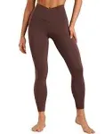 CRZ Yoga Womens Butterluxe Cross Waist Workout Leggings 25 Inches