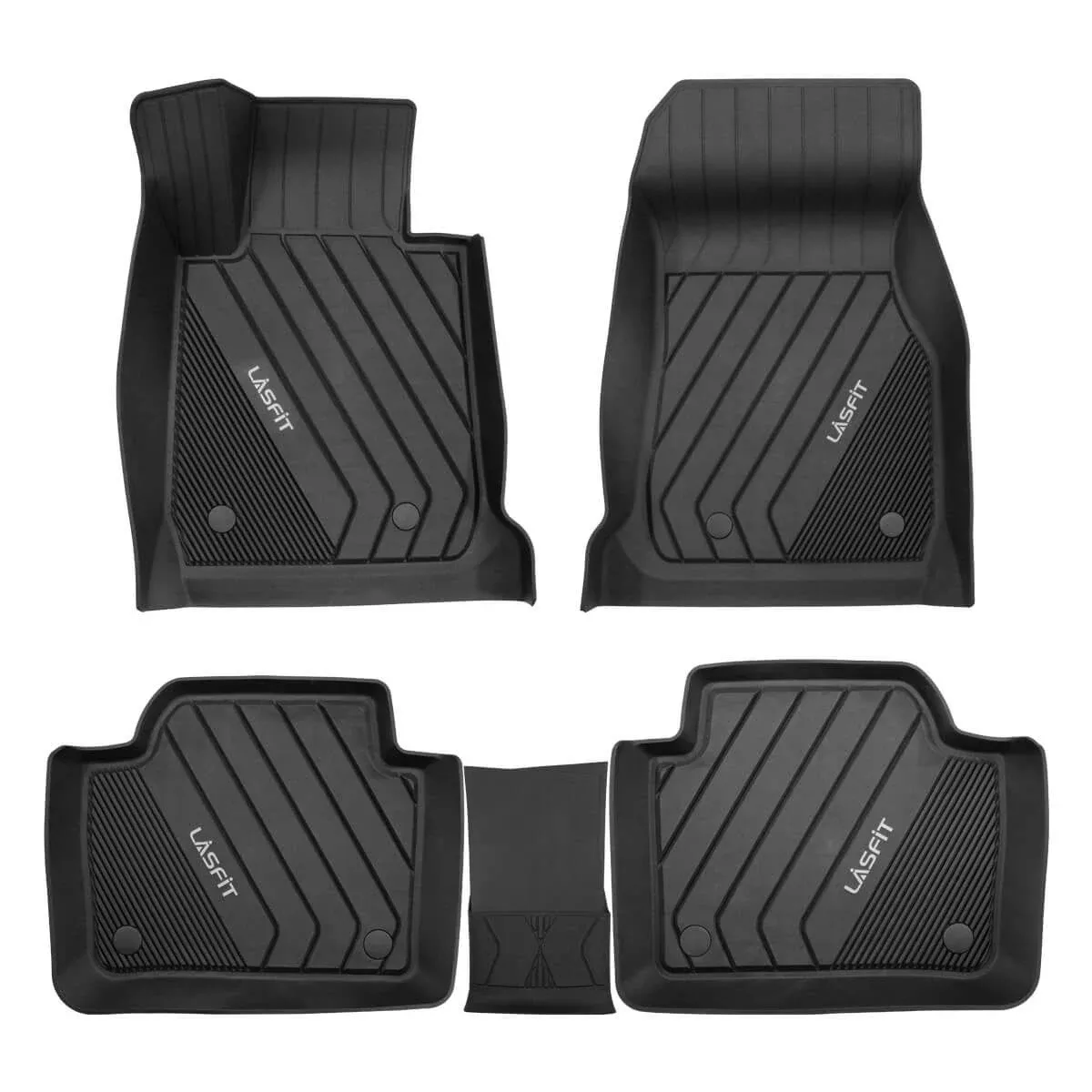 Lasfit Floor Mats Liner for BMW 320i 328i 335i 2013-2018 Full Set Heavy Duty