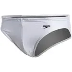 Speedo Solar 1" Brief, White / 34