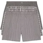 Calvin Klein Cotton Classics 3-Pack Woven Boxer Nb4006