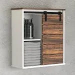 Landia Home Wall Mounted Bathroom Cabinet