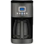 Cuisinart | 14-Cup Coffee Maker with Water Filtration - Black Stainless Steel