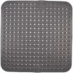 ENKOSI Extra Large Square Non Slip Shower Mat | 31 x 31-Inch XL Shower Mats for Showers Anti Slip - Square Shower Stall Mat for Bathroom Shower